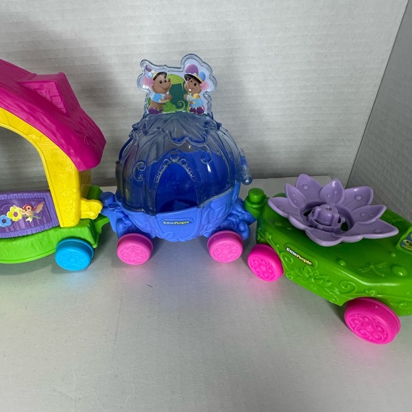 Fisher Price Little People Disney Princess Parade 4 Floats No Figures - Picture 6 of 10